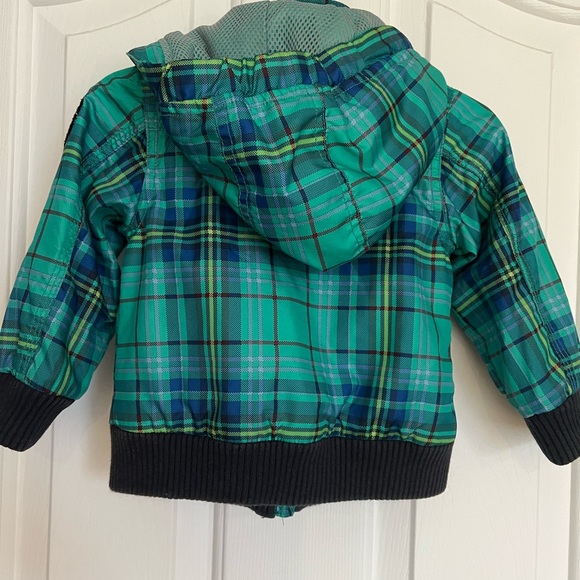 Unisex MEXX green fall toddler jacket - Picture 2 of 6
